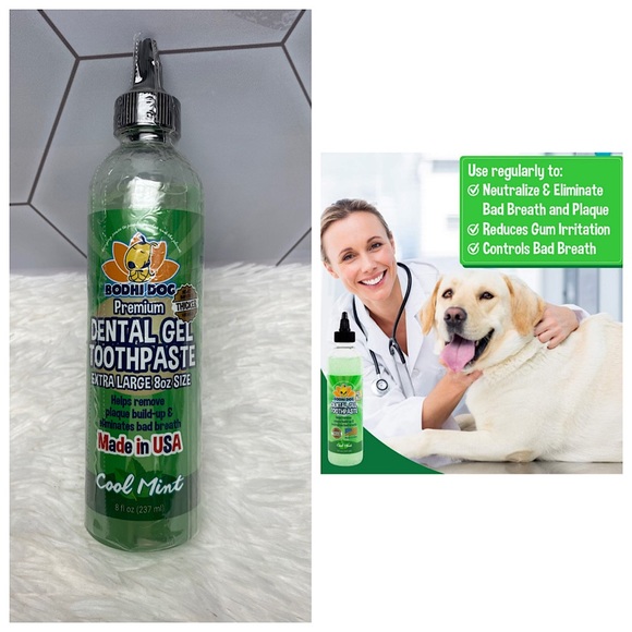 Dog Pet Dental Gel | New Thicker Formula | Plaque Remover & Breath Freshener - Picture 1 of 10